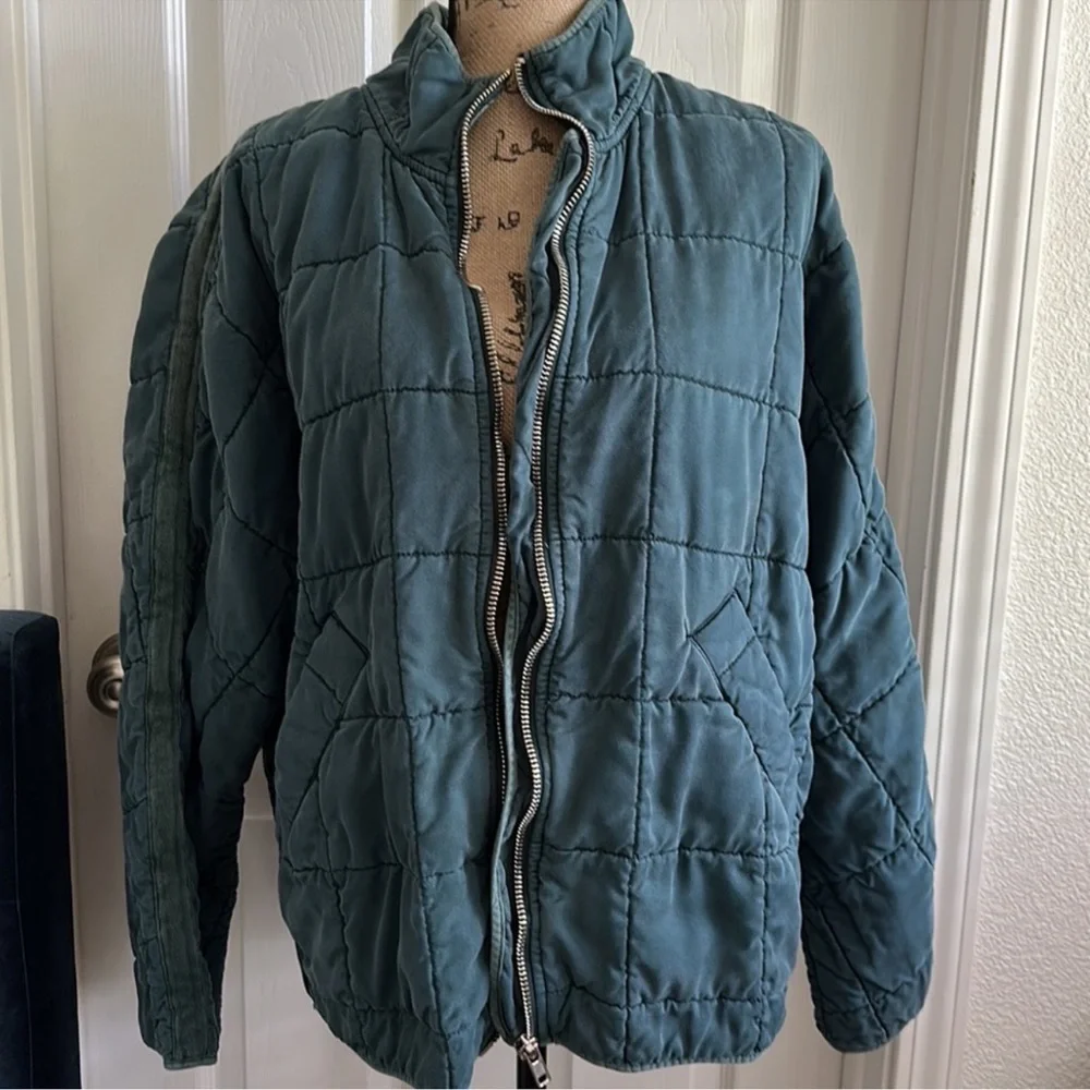 RARE Free People | Dolman Quilted Knit Jacket | Large